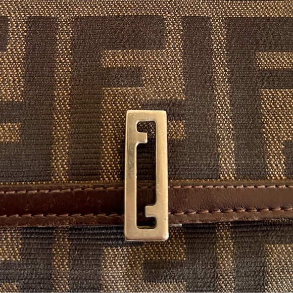 Fendi Zucca FF Logo Continental Wallet - Picture 3 of 13